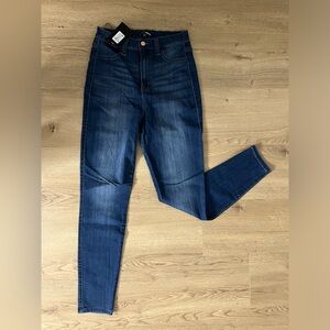 Fashion Nova Emma Super Stretch High Rise Skinny Jean Medium Blue 7